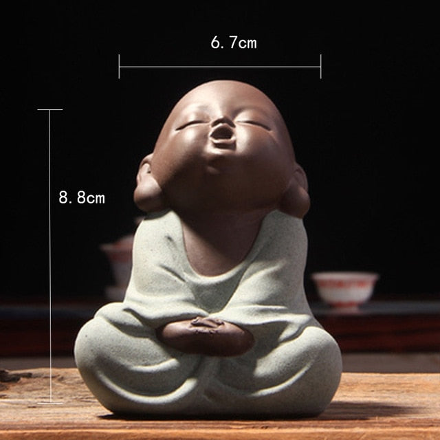 Ceramic Cute Buddha Statues